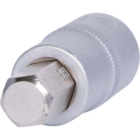 1/2" Bussola p.viti a esagono incassato,corta,12mm