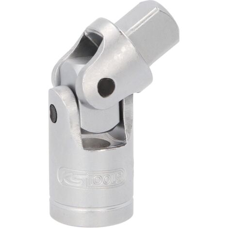 Ks Tools – Cardan universel 1/2' – Longueur 73 mm – Acier chrome vanadium – Finition satinée pour durabilité accrue