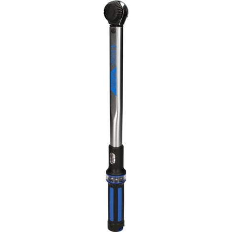 BRILLIANT 1/2" Chiave dinamometrica con testa a cricco a quadro scorrevole , 20 - 200 Nm