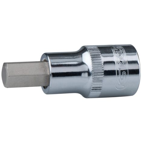 1/2" CHROMEplus Bit-Stecknuss Innensechskant, kurz, 12mm
