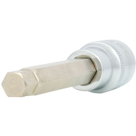1/2" CHROMEplus Bit-Stecknuss Innensechskant, lang, 9mm