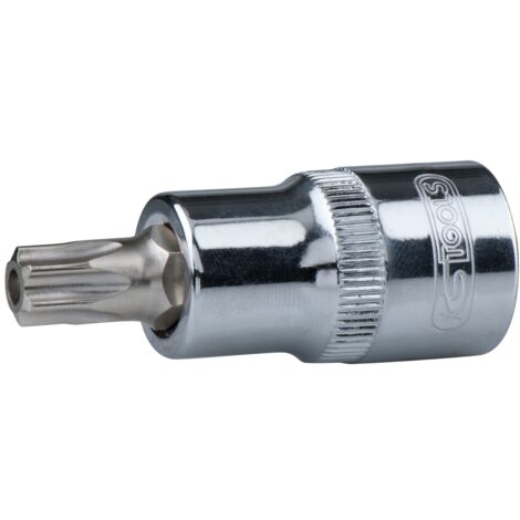 1/2" CHROMEplus Bit-Stecknuss Torx mit Stirnlochbohrung,TB20