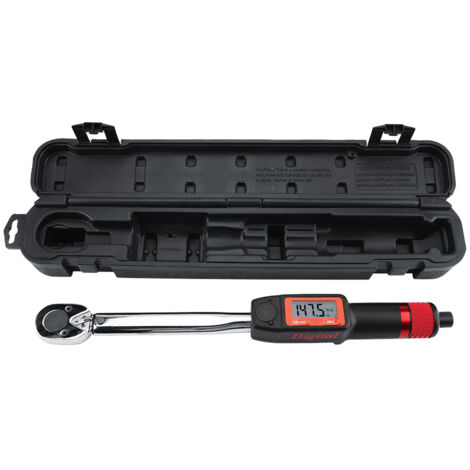 1/2" Digitaler Drehmomentschlüssel 30-150 ft-lb (40-200 Nm) für die Werkstatt