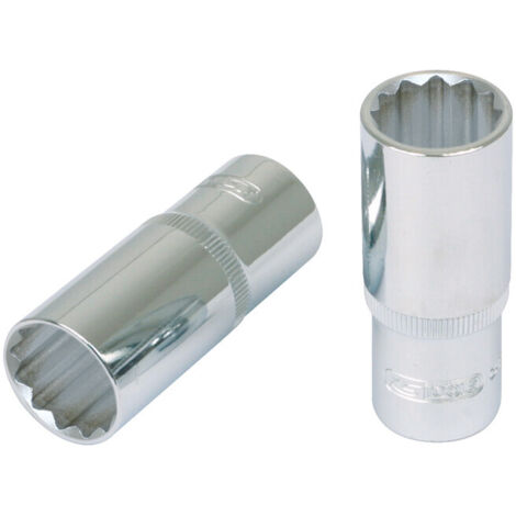 1/2" Douilles 12 pans CHROMEplus, longues, 30 mm