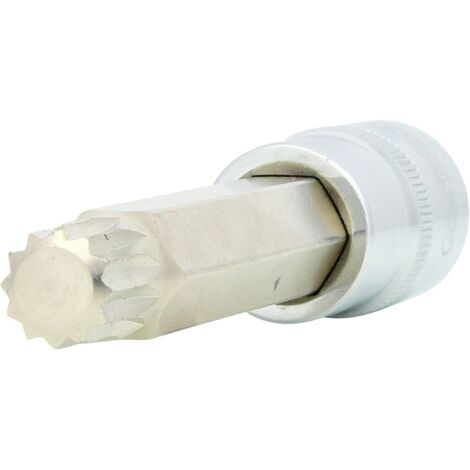 1/2" Douilles tournevis XZN CHROMEplus, longues, M14