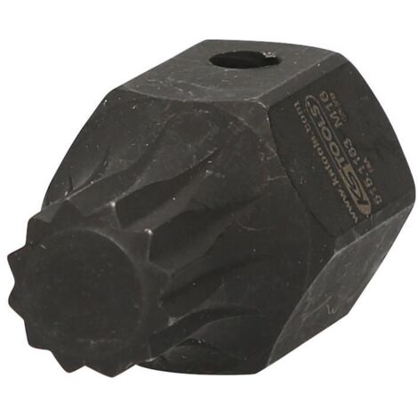 1/2" DUODRIVE Spezial-Kraft-Bit-Stecknuss XZN, M16,43mm kurz