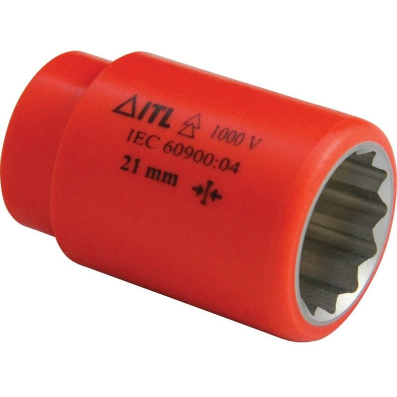 Itl Insulated Tools Ltd - 01380 13MMX1/2' Dv Totally Insulated Socket