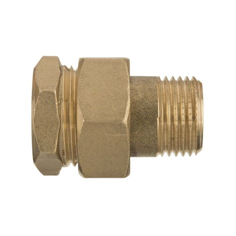 1/2' inch Threaded Pipe Joint Union Fittings Female x Male Brass