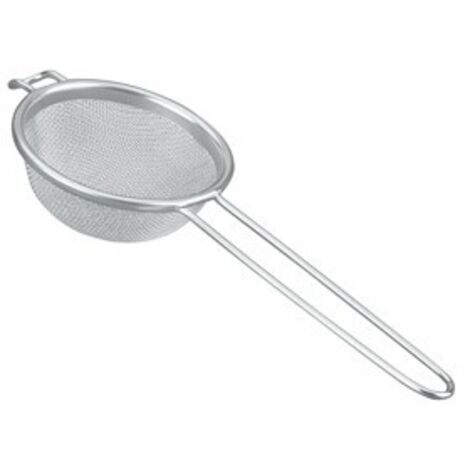 1/2 PASSOIRE FINE EN ACIER INOXYDABLE - 7 CM
