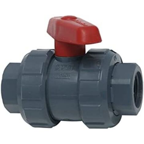 1/2" pvc-Kugelhahn aqua control