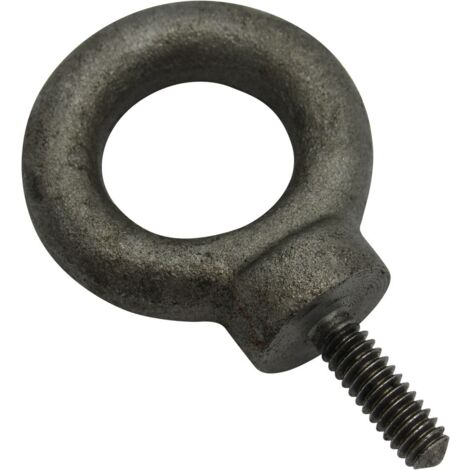 1" 2 Ton Self Colour Dynamo Eyebolt - 2000KG 25MM Imperial Eye Bolt