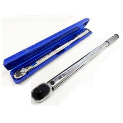 1/2"" TORQUE WRENCH HIGH RANGE 25-250FT/LB RATCHET IN CASE SS238