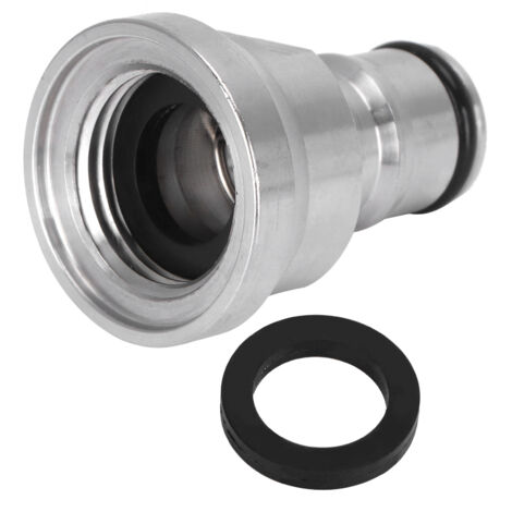 1/2-Zoll-Kugelgelenkadapter aus Edelstahl für Bierfässer, Brauzubehör