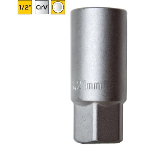 1/2" Zündkerzenschlüssel CrV 21 mm