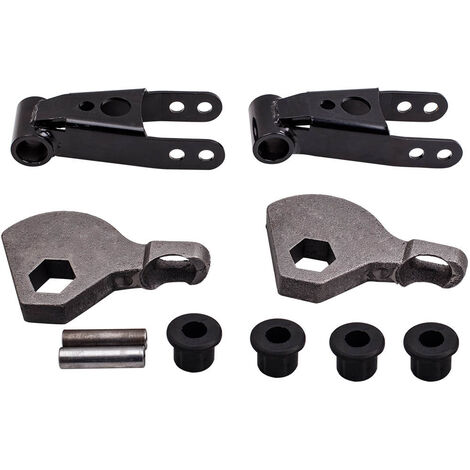1-3" Front + 2" Rear Shackles Torsion Bar Keys For Dodge Durango 1998-2003 4WD