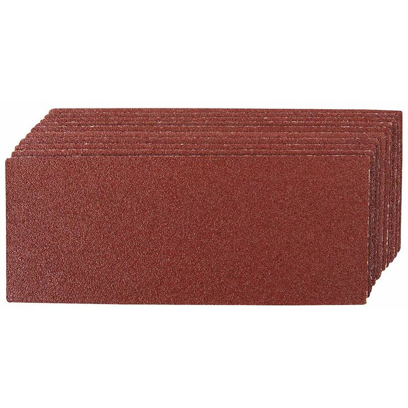 Silverline - 1/3 Sanding Sheets 10pk - 60 Grit