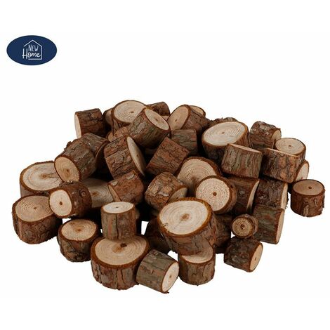 1-3cm Holz-Dekoscheiben zum Basteln Holzscheiben Baumscheiben Bastelholz Dekomaterial
