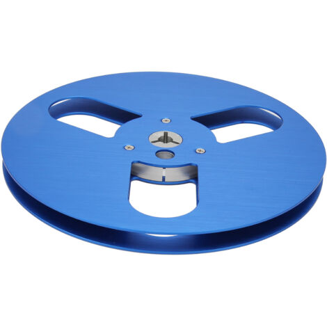 1/4" 7 Zoll Vakuumsteckerspule aus Aluminiumlegierung für TEAC-Recorder - Blau