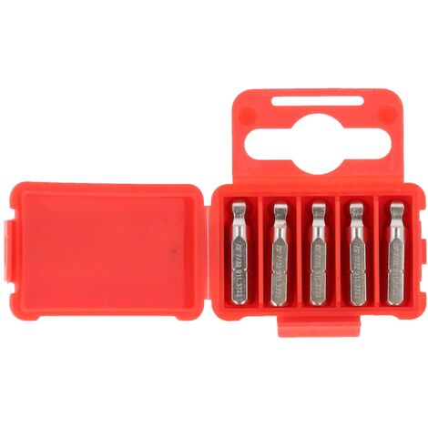 1/4" Bit Innensechskant, 25mm, Kugelkopf, 7/32", 5er Pack