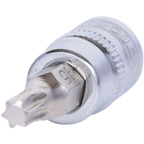 1/4" CHROMEplus Bit-Stecknuss Torx, T25
