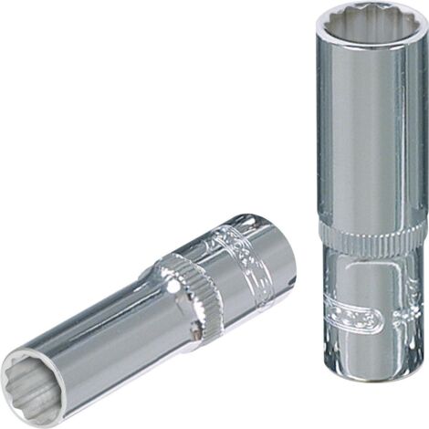 1/4" Douilles 12 pans CHROMEplus, longues, 3/8"