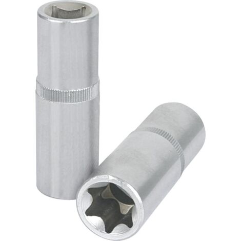 1/4" Douilles Torx E, longues, E10
