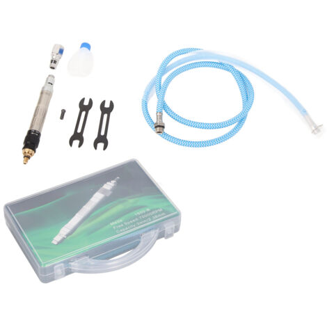 1/4"-Druckluftgravierstift, 70.000 U/min, Mini-Geradschleifer mit einstellbarer Drehzahl zum Polieren und Schneiden