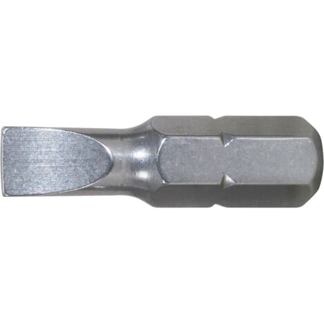 1/4" EDELSTAHL Bit Schlitz, 25mm, 3mm