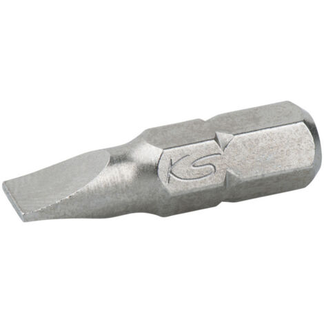 1/4" Embout de vissage Fente, 25mm, 4,5mm