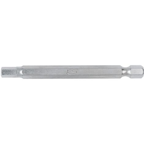 1/4" Embouts, 6 pans, 75mm, 4,0mm