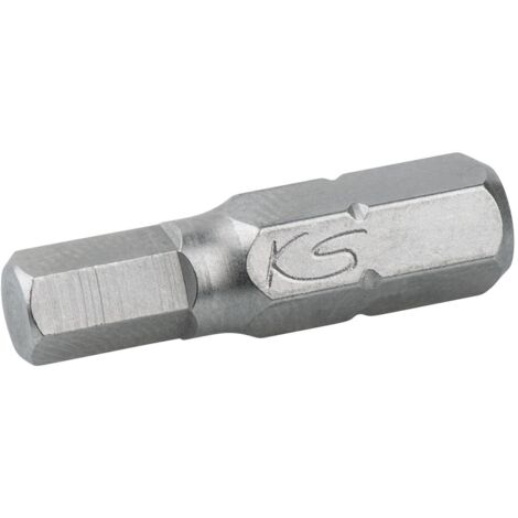 1/4" Embouts de vissage 6 pans, 25 mm, 1,5 mm