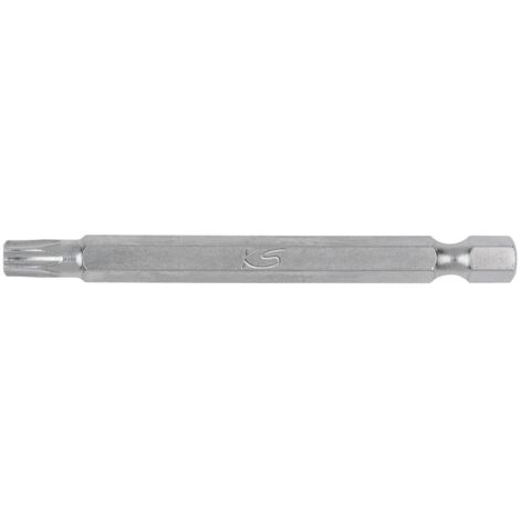 1/4" Embouts, Torx, percés, 75mm, TB7