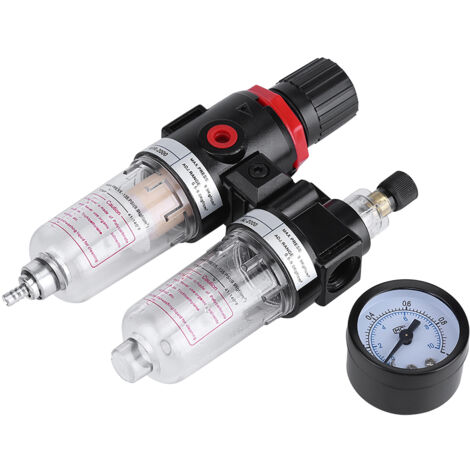 1/4"-Filterregler/Öler für Kompressor, Öl- und Wasserabscheider, Industrieluftfilter