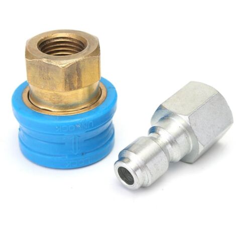 1/4" Fx 11,6 Mm Raccord De Raccord De Tuyau De Compresseur De Tuyau D'Air à Dégagement Rapide Raccords