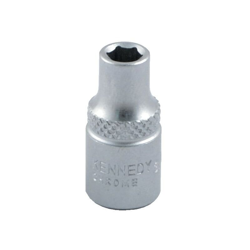 Kennedy-Pro 7/32" A/F Single Hex Socket 1/4" Sq Dr