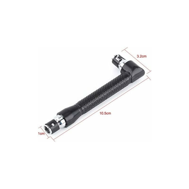 1/4′ Inbusschlüssel L-Form Dual 90 Grad rechtwinkliger Schraubendreher-Bit | 08718982341449 1/4′ Inbusschlüssel L-Form Dual 90 Grad rechtwinkliger Schraubendreher-Bit | 08718982341449