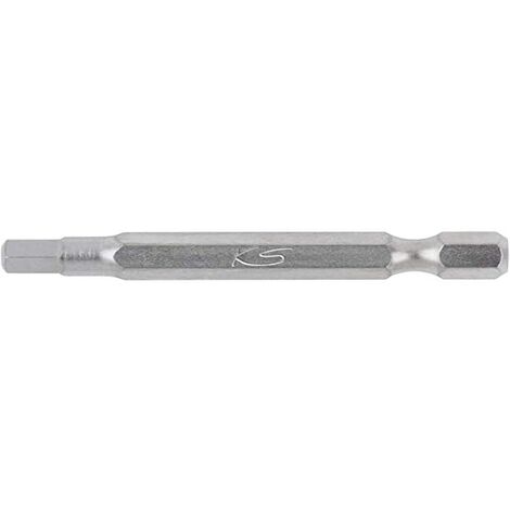 1/4" Inserto p.viti a esagono incassato,2,5mm,50mm