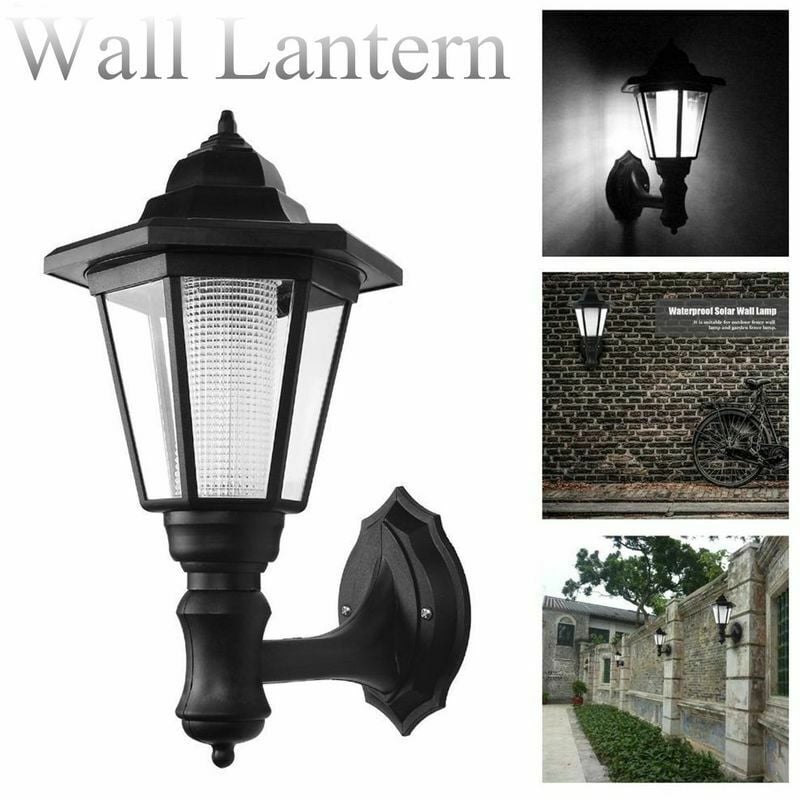 1-4 led Solarbetriebene Wandhalterung leuchtet im Freien wasserdichte Gartenlampe Laterne | 07007910247689 1-4 led Solarbetriebene Wandhalterung leuchtet im Freien wasserdichte Gartenlampe Laterne | 07007910247689