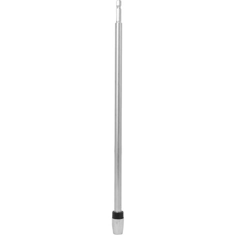 1/4"-Magnetbohrer mit 300-mm-Sechskantschaft, silberfarbener Kohlenstoffstahl