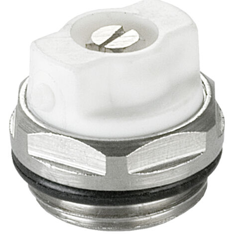 1/4" Manuel Radiateur Prise D'air Fond Perdu Casquette Clé Soupape