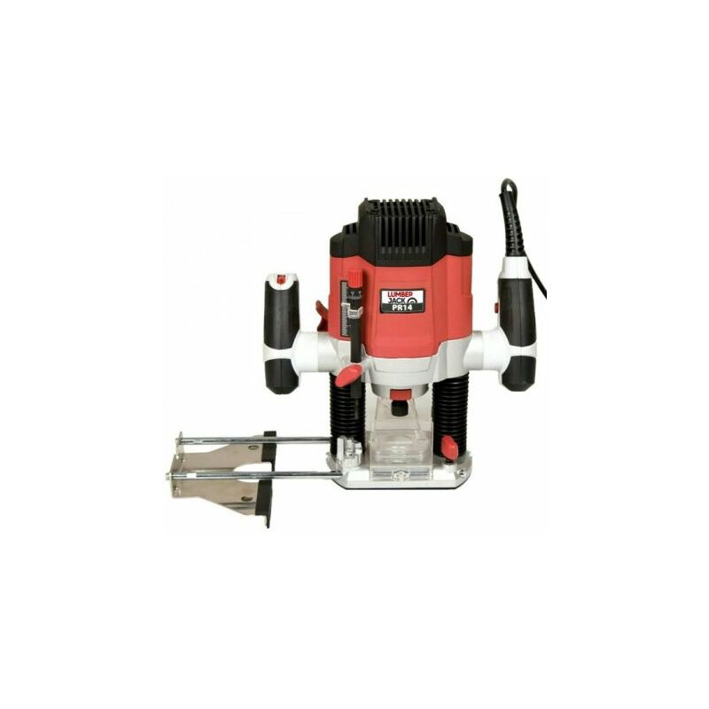 Lumberjack - PR14 1/4' Plunge Router With Variable Speed & Fine Height Adjustment