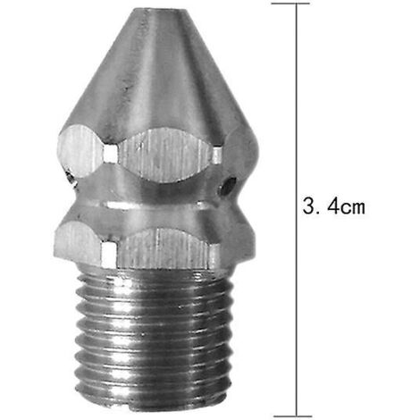 1/4'' Rotating Cleaning Nozzle for Dredging Sewer Line Pipe