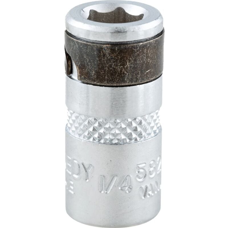 Pro 1/4 Square dr x 1/4 Hex Bit Coupler - Kennedy