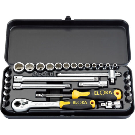 1/4" Square Drive Elora Metric Socket Set (31 Piece) (25931)