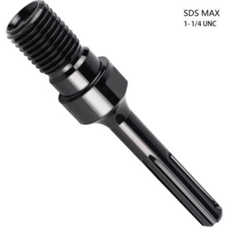 1/4" UNC to SDS Max adapter for 190 mm diamond drill bits, core drill bits, and core drill hole saws