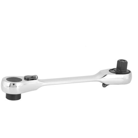 1/4 Zoll Mini-Ratschen-Steckschlüssel, Schraubendreher, Sechskant-Drehmomentschlüssel (107 mm)