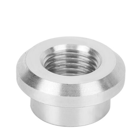 1/4-Zoll-NPT-Innengewinde-Sensoradapter mit schweißbarer Aluminiumkappe