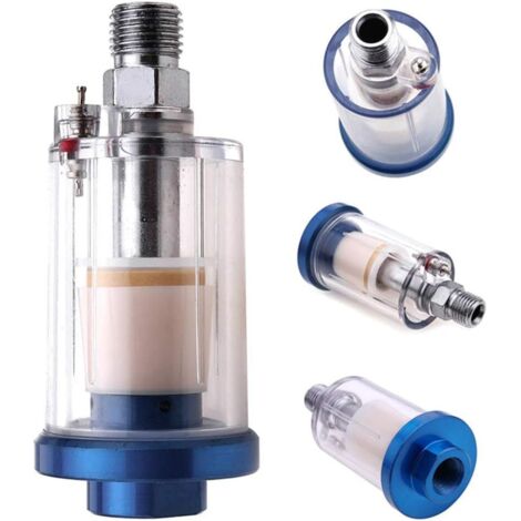 1/4"BSP Mini filtre à air piège à eau d'humidité pour pistolet à peinture en aérosol, compresseur d'air, outil pneumatique