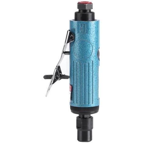 1/4"Cut Off Cutting Air Pneumatique Angle Die Grinder Polisseuse Meulage Outil De Nettoyage(Bleu)