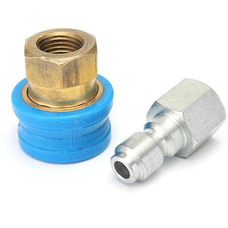1 / 4''F x 11.6mm Quick Release Air Hose Compressor Hose Fitting Fittings WASHED